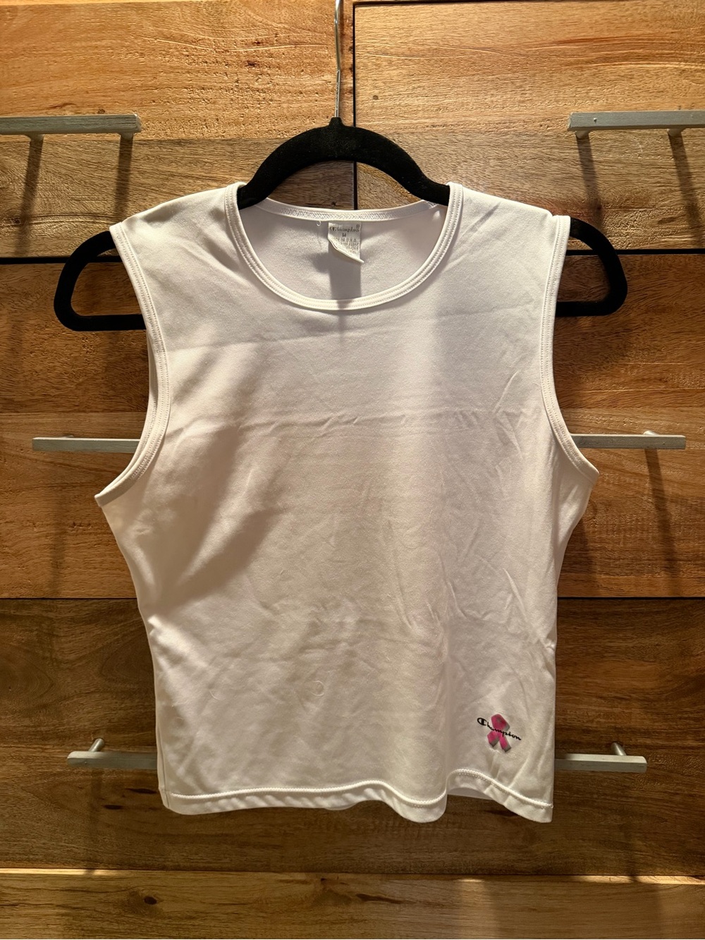 Champion white Sleeveless Crewneck Tank Top